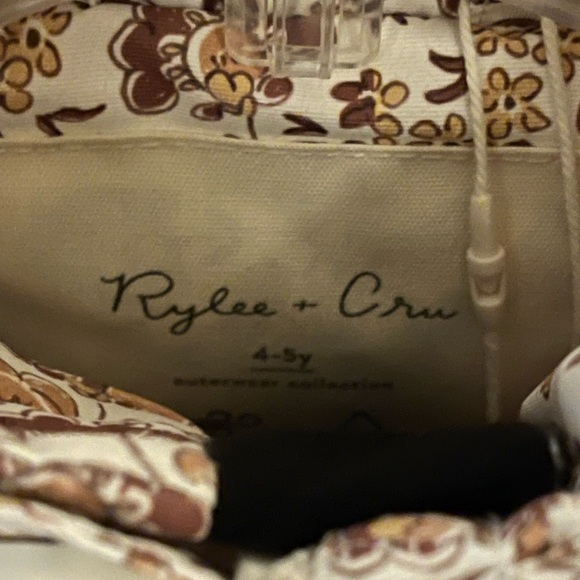 Rylee + Cru Parka Ski Jacket in Magnolia NWT with Removable Hood size 4-5Y - Picture 7 of 12